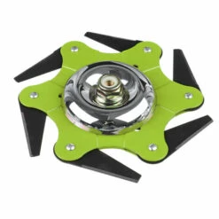 TIGA Tête De Tondeuse à Gazon 3/6 Lames En Acier Pour Ficelle D'herbe De Jardin + Couvercle De Plaque (vert, 6 Dents Avec Pièces) 10 TIGA Tête De Tondeuse à Gazon 3/6 Lames En Acier Pour Ficelle D'herbe De Jardin + Couvercle De Plaque (vert, 6 Dents Avec Pièces) -France Tondeuse Soldes Boutique 35626584 4
