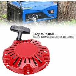 AIDUCHO Démarreur à Tirer, Pièces De Générateur GX100 Pour Mécanicien, Outil De Remplacement De Tondeuse, Avec Une Dureté éLevée, Solide Et Pas Facile à Casser -France Tondeuse Soldes Boutique 36472520 4