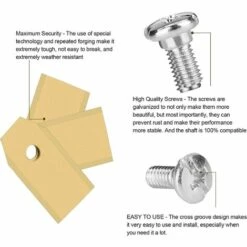 AIDUCHO Couteau Lame Titane 45pièces, Lame Robot Tondeuse à Gazon Avec Vis, Convient Aux Lames Tondeuse Robot De Différentes Marques Et Modèles, Pièces Et Accessoires Tondeuses à Gazon. 10 AIDUCHO Couteau Lame Titane 45pièces, Lame Robot Tondeuse à Gazon Avec Vis, Convient Aux Lames Tondeuse Robot De Différentes Marques Et Modèles, Pièces Et Accessoires Tondeuses à Gazon. -France Tondeuse Soldes Boutique 36739221 4