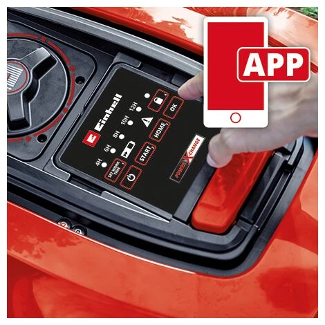 Einhell Robot Tondeuse FREELEXO 500 BT Power X-Change (18 V, 500m2, Tondeuse Multizone, Contrôle Des Applications Bluetooth, Avec Accessoires D'installation) Livré Avec Batterie 2,5 Ah + Kit D'installation 5 Einhell Robot Tondeuse FREELEXO 500 BT Power X-Change (18 V, 500m2, Tondeuse Multizone, Contrôle Des Applications Bluetooth, Avec Accessoires D'installation) Livré Avec Batterie 2,5 Ah + Kit D'installation – Image 3