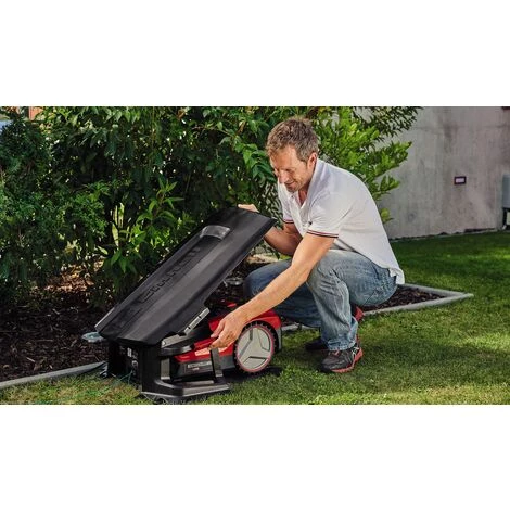 Einhell Garage Pour Robot Tondeuse FREELEXO (pour La GC-RM 500 Et La Série Complète Freelexo, Protection Contre La Pluie, Le Soleil Et Les Précipitations, Installation Facile) 4 Einhell Garage Pour Robot Tondeuse FREELEXO (pour La GC-RM 500 Et La Série Complète Freelexo, Protection Contre La Pluie, Le Soleil Et Les Précipitations, Installation Facile) – Image 2
