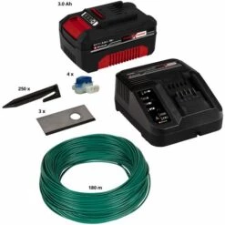 Einhell Kit D'installation 800m² Pour Robot-tondeuse FREELEXO (Jusqu'à 800m², 3 Lames, 210m Câble Périphérique) Livré Avec Batterie 3,0Ah Et Chargeur 11 Einhell Kit D'installation 800m² Pour Robot-tondeuse FREELEXO (Jusqu'à 800m², 3 Lames, 210m Câble Périphérique) Livré Avec Batterie 3,0Ah Et Chargeur -France Tondeuse Soldes Boutique 38401995 5