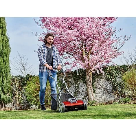 Einhell Tondeuse à Gazon Sans Fil GE-HM 18/38 Li - Solo Power X-Change (18V, Axe De Coupe Sur Roulement à Billes Avec 5 Lames) Livré Sans Batterie Ni Chargeur 4 Einhell Tondeuse à Gazon Sans Fil GE-HM 18/38 Li - Solo Power X-Change (18V, Axe De Coupe Sur Roulement à Billes Avec 5 Lames) Livré Sans Batterie Ni Chargeur – Image 2