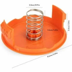 ECHOO Capuchons De Bobine, Ressorts Accessoires De Pièces De Rechange Couvercles De Capuchon De Bobine De Rechange Compatibles Avec Ressort Pour Bobine De Débroussailleuse AFS Matériau ABS Solide Et Durable (4PCS) 9 ECHOO Capuchons De Bobine, Ressorts Accessoires De Pièces De Rechange Couvercles De Capuchon De Bobine De Rechange Compatibles Avec Ressort Pour Bobine De Débroussailleuse AFS Matériau ABS Solide Et Durable (4PCS) -France Tondeuse Soldes Boutique 39605931 3