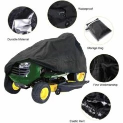 AIDUCHO Housse De Protection Imperméable Pour Tondeuse Autoportée - Protection UV - Pour Tracteur De Jardin - S (170 X 61 X 117 Cm). -France Tondeuse Soldes Boutique 41553861 3