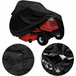 AIDUCHO Housse Imperméable Pour Tondeuse Autoportée - Housse De Protection Pour Tracteur De Jardin (170*61*117CM) -France Tondeuse Soldes Boutique 41553966 3