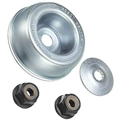 TRIOMPHE TRIOM 4PCS / Set De Fixation Lame En Métal Rechange De Haute Qualité Kit Pour STIHL Tondeuse à Gazon Débroussailleuse 7 TRIOMPHE TRIOM 4PCS / Set De Fixation Lame En Métal Rechange De Haute Qualité Kit Pour STIHL Tondeuse à Gazon Débroussailleuse – Image 5