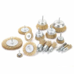 THSINDE Ensemble De Brosses Métalliques, Brosses De Roue Et De Coupe En Laiton Avec Tige, Brosses De Ponçage Pour Diverses Perceuses, Parfaites Pour éliminer La Rouille, La Corrosion, La Peinture Pour Les Outils électriques, De Jardin Et à Main (paquet De 9) 9 THSINDE Ensemble De Brosses Métalliques, Brosses De Roue Et De Coupe En Laiton Avec Tige, Brosses De Ponçage Pour Diverses Perceuses, Parfaites Pour éliminer La Rouille, La Corrosion, La Peinture Pour Les Outils électriques, De Jardin Et à Main (paquet De 9) -France Tondeuse Soldes Boutique 42180322 3