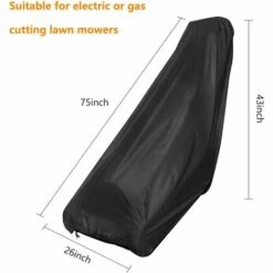 TANABATA Housse Pour Tondeuse à Gazon, étanche, Anti-poussière Et Anti-UV, En 190T, Avec Cordon De Serrage Et Sac De Rangement Pour Extérieur/intérieur - 193 X 63,5 X 112 Cm 8 TANABATA Housse Pour Tondeuse à Gazon, étanche, Anti-poussière Et Anti-UV, En 190T, Avec Cordon De Serrage Et Sac De Rangement Pour Extérieur/intérieur - 193 X 63,5 X 112 Cm -France Tondeuse Soldes Boutique 42414487 2