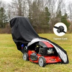 TANABATA Housse Pour Tondeuse à Gazon, étanche, Anti-poussière Et Anti-UV, En 190T, Avec Cordon De Serrage Et Sac De Rangement Pour Extérieur/intérieur - 193 X 63,5 X 112 Cm 11 TANABATA Housse Pour Tondeuse à Gazon, étanche, Anti-poussière Et Anti-UV, En 190T, Avec Cordon De Serrage Et Sac De Rangement Pour Extérieur/intérieur - 193 X 63,5 X 112 Cm -France Tondeuse Soldes Boutique 42414487 5