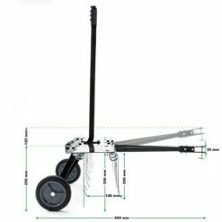 WILTEC Scarificateur Trainé Pour Tracteur Tondeuse Largeur De Travail 100cm Roues En Caoutchouc 7 9 WILTEC Scarificateur Trainé Pour Tracteur Tondeuse Largeur De Travail 100cm Roues En Caoutchouc 7 -France Tondeuse Soldes Boutique 4250536 3
