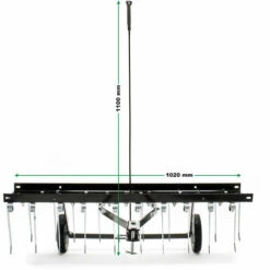 WILTEC Scarificateur Trainé Pour Tracteur Tondeuse Largeur De Travail 100cm Roues En Caoutchouc 7 10 WILTEC Scarificateur Trainé Pour Tracteur Tondeuse Largeur De Travail 100cm Roues En Caoutchouc 7 -France Tondeuse Soldes Boutique 4250536 4