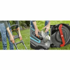 GARDENA Tondeuse -37cm- 40V-4,2Ah Sur Batterie PowerMax Li-40-37 -France Tondeuse Soldes Boutique 44411236 4