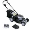 VOLTR 36V – Tondeuse à Gazon Sans Fil Tractée Ø46cm – 2x Batteries 18V Lithium 8.0Ah + Double Chargeur Rapide. Récupérateur D’herbe 50L - Gris 2 VOLTR 36V – Tondeuse à Gazon Sans Fil Tractée Ø46cm – 2x Batteries 18V Lithium 8.0Ah + Double Chargeur Rapide. Récupérateur D’herbe 50L - Gris -France Tondeuse Soldes Boutique 44639385 1