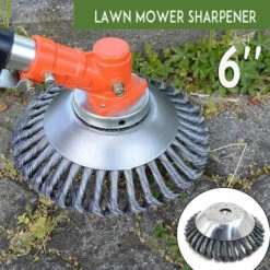 6 Pouces Coupe-bordure à Batterie Tete Trimmer D'herbe De Brosse De Roue Acier Pour Jardin Jmax 9 6 Pouces Coupe-bordure à Batterie Tete Trimmer D'herbe De Brosse De Roue Acier Pour Jardin Jmax -France Tondeuse Soldes Boutique 44650185 4