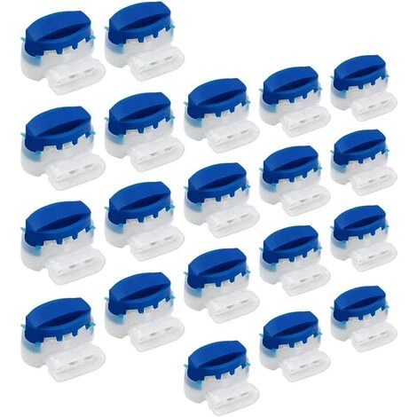 DENUOTOP Bornier 3 Trous 314, Câblage 20Pc Connecteurs De Câble, Connecteurs/Raccords De Câble, Remplis Des Résines Pour Jardin & Extérieur Et Tondeuse 3 DENUOTOP Bornier 3 Trous 314, Câblage 20Pc Connecteurs De Câble, Connecteurs/Raccords De Câble, Remplis Des Résines Pour Jardin & Extérieur Et Tondeuse