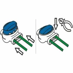 DENUOTOP 10 Pièces Connecteurs Câble, Borne Connecteur Cable, Connecteur Étanche, Connecteur Fil À Sertir À 3 Trous Connecteur De Tondeuse Rempli De Gel, Pour Les Tondeuses À Gazon Robotisées -France Tondeuse Soldes Boutique 45300585 3