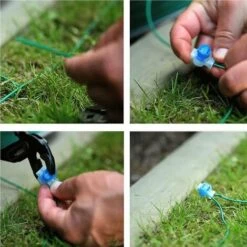 DENUOTOP 10 Pièces Connecteurs Câble, Borne Connecteur Cable, Connecteur Étanche, Connecteur Fil À Sertir À 3 Trous Connecteur De Tondeuse Rempli De Gel, Pour Les Tondeuses À Gazon Robotisées -France Tondeuse Soldes Boutique 45300585 5