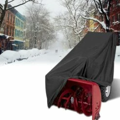 VERSAILLESFR Housse De Protection Pour Souffleuse, Housse De Protection Pour Tondeuse à Gazon Etanche, Protection Pour Tondeuse Étanche à La Poussière Anti-UV Jardin Pelouse Avec Sac De Stockage -Versailles -France Tondeuse Soldes Boutique 45968115 4