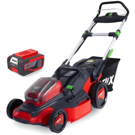 Henx H36GC20 Tondeuse à Gazon 40 V 51 Cm 60 L Brushless + 1x Batterie 7,5 Ah - Sans Chargeur 4 Henx H36GC20 Tondeuse à Gazon 40 V 51 Cm 60 L Brushless + 1x Batterie 7,5 Ah - Sans Chargeur – Image 2