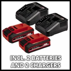 Einhell Tondeuse à Gazon Sans Fil GE-CM 36/37 Li + Cisaille à Gazon Sans Fil GE-CG 18/1 Li Power X-Change (18 V, Largeur De Coupe 37 Cm) Livré Avec 2 Batteries 3,0 Ah Et 2 Chargeurs) -France Tondeuse Soldes Boutique 51134338 4