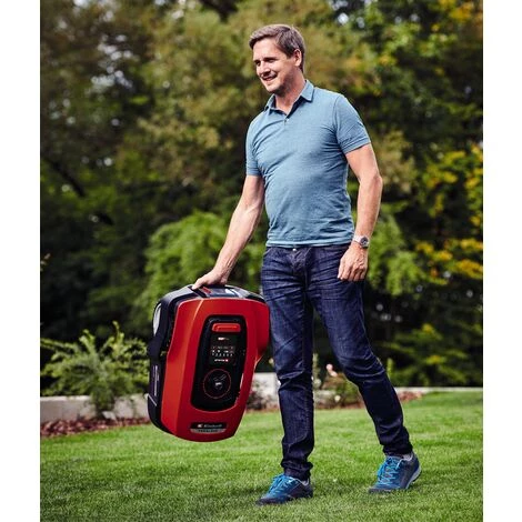 Einhell Robot Tondeuse Sans Fil FREELEXO 450 BT - Power X-Change (18V, Surface 450m2, Application Bluetooth) Livré Avec Kit D'installation Et Batterie 2,0Ah 4 Einhell Robot Tondeuse Sans Fil FREELEXO 450 BT - Power X-Change (18V, Surface 450m2, Application Bluetooth) Livré Avec Kit D'installation Et Batterie 2,0Ah – Image 2