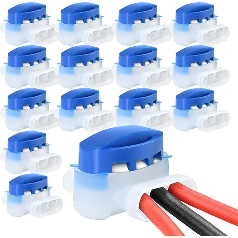LITZEE 15 Pcs Resin Filled Wire Connectors, Original 314 Connectors For Automower Robot Mowers 3 LITZEE 15 Pcs Resin Filled Wire Connectors, Original 314 Connectors For Automower Robot Mowers