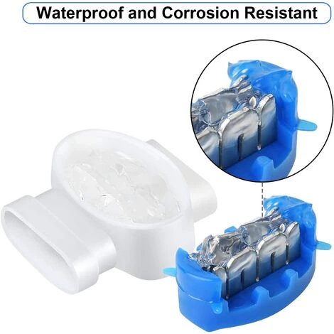 LITZEE 15 Pcs Resin Filled Wire Connectors, Original 314 Connectors For Automower Robot Mowers 4 LITZEE 15 Pcs Resin Filled Wire Connectors, Original 314 Connectors For Automower Robot Mowers – Image 2