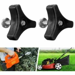 LITZEE Tondeuse à Vis Nut Triple Angle Poignée Bouton écrou Boulon Outils De Matériel De Pièces De Rechange En Plastique Tête En Forme D'étoile Poignée De Serrage Bouton Filetage Femelle Vis De Pouce Noir 11 LITZEE Tondeuse à Vis Nut Triple Angle Poignée Bouton écrou Boulon Outils De Matériel De Pièces De Rechange En Plastique Tête En Forme D'étoile Poignée De Serrage Bouton Filetage Femelle Vis De Pouce Noir -France Tondeuse Soldes Boutique 51553798 5
