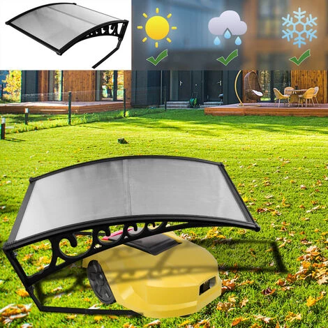 Hengda Garage Pour Tondeuse à Gazon Robomove Bâche De Couverture Garage Toit De Tondeuse Robotisée Jardin Gazon Capot - Noir 7 Hengda Garage Pour Tondeuse à Gazon Robomove Bâche De Couverture Garage Toit De Tondeuse Robotisée Jardin Gazon Capot - Noir – Image 5