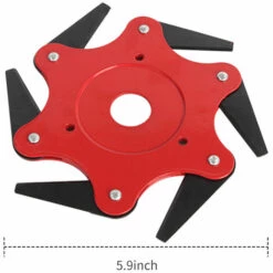 LIFCAUSAL Tête De Coupe Débroussailleuse Tête De Tondeuse à Gazon Extérieure 65Mn Acier Tête De Coupe-herbe Outil De Désherbage Extra Heavy Duty Remplacement Pour Coupe-bordures 9 LIFCAUSAL Tête De Coupe Débroussailleuse Tête De Tondeuse à Gazon Extérieure 65Mn Acier Tête De Coupe-herbe Outil De Désherbage Extra Heavy Duty Remplacement Pour Coupe-bordures -France Tondeuse Soldes Boutique 52587639 3