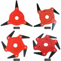 LIFCAUSAL Tête De Coupe Débroussailleuse Tête De Tondeuse à Gazon Extérieure 65Mn Acier Tête De Coupe-herbe Outil De Désherbage Extra Heavy Duty Remplacement Pour Coupe-bordures 10 LIFCAUSAL Tête De Coupe Débroussailleuse Tête De Tondeuse à Gazon Extérieure 65Mn Acier Tête De Coupe-herbe Outil De Désherbage Extra Heavy Duty Remplacement Pour Coupe-bordures -France Tondeuse Soldes Boutique 52587639 4