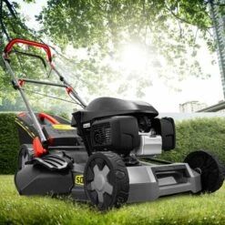 GARDEOPRO Tondeuse Thermique Tractée 167CC Avec Moteur Honda, Mulching Et éjection Latérale - Gardeo Pro 11 GARDEOPRO Tondeuse Thermique Tractée 167CC Avec Moteur Honda, Mulching Et éjection Latérale - Gardeo Pro -France Tondeuse Soldes Boutique 52963792 5