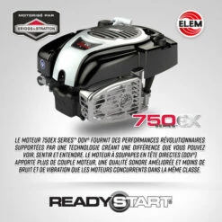 ELEM GARDEN TECHNIC Tondeuse Thermique Tractée 161CC Avec Moteur Briggs And Stratton, Mulching Et éjection Latérale - Elem Garden -France Tondeuse Soldes Boutique 52963798 4