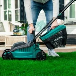 VONROC Set Tondeuse à Gazon 1300W Largeur De Coupe 32cm – Débroussailleuse 300W Diamètre De Coupe Ø230mm -France Tondeuse Soldes Boutique 53098360 3