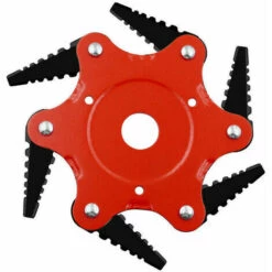 QERSTA Lame De Tondeuse à Gazon En Dents De Scie, Tête De Tonte à Six Lames, Accessoires De Désherbage Agricole 0,5 Lame Noire à Corps Rouge 11 QERSTA Lame De Tondeuse à Gazon En Dents De Scie, Tête De Tonte à Six Lames, Accessoires De Désherbage Agricole 0,5 Lame Noire à Corps Rouge -France Tondeuse Soldes Boutique 53259516 5