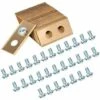 ABCRITAL Lot De 30 Lames De Rechange En Titane Pour Tondeuse Robot Worx Landroid Lames En Titane Et Vis Améliorées Pour Tondeuse Robot Worx Landroid -France Tondeuse Soldes Boutique 53387106 1