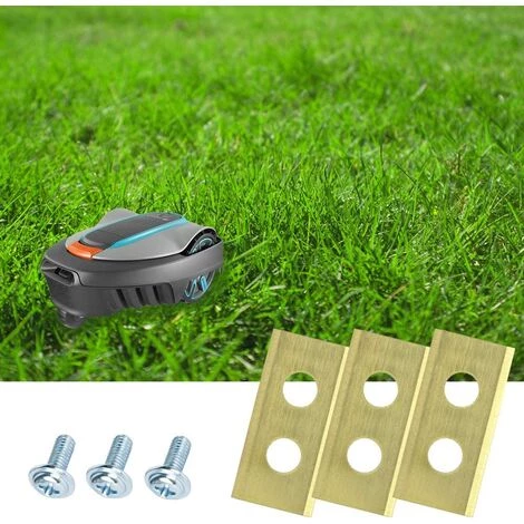 ABCRITAL Lot De 30 Lames De Rechange En Titane Pour Tondeuse Robot Worx Landroid Lames En Titane Et Vis Améliorées Pour Tondeuse Robot Worx Landroid 6 ABCRITAL Lot De 30 Lames De Rechange En Titane Pour Tondeuse Robot Worx Landroid Lames En Titane Et Vis Améliorées Pour Tondeuse Robot Worx Landroid – Image 4