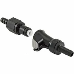 CYCLINGCOLORS Raccord Rapide Durite Tuyau Carburant Essence 5mm 6mm Universel Coupe Sécurité Tondeuse Tracteur Motoculteur Moto