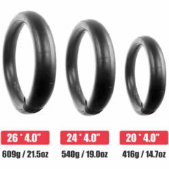ASUPERMALL 20*4 Pouces Velo Interieur Pneu Velo Gonflable Schraders Valve Chambre A Air Pour Motoneiges Velo Pneu Butyle Caoutchouc Tube Pneu -France Tondeuse Soldes Boutique 53856209 5