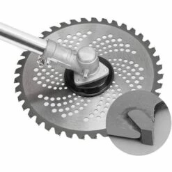 DECKON 1 Pièce 10 Pouces Tondeuse à Gazon En Alliage Tondeuse à Gazon Outils De Jardinage Pour Couper Les Arbustes Et Autres Cultures, 40t (40 Dents) -France Tondeuse Soldes Boutique 53864676 2