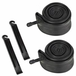 THSINDE Lot De 2 Tubes De Vélo 26X1.75/2.125 Pneu De Chambre à Air De Vélo De Route VTT Tube De Pneu Intérieur De Vélo Tube Anti-crevaison Pour Pneu De Vélo De Vélo