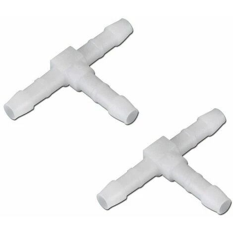CYCLINGCOLORS 2x Raccord De Durite En T Diamètre 5mm Connecteur Tube Tuyau Carburant Essence Tracteur Tondeuse Voiture 3 CYCLINGCOLORS 2x Raccord De Durite En T Diamètre 5mm Connecteur Tube Tuyau Carburant Essence Tracteur Tondeuse Voiture