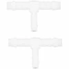 CYCLINGCOLORS 2x Raccord De Durite En T Diamètre 8mm + 6mm + 8mm Réducteur Adaptateur Tuyau Carburant Tondeuse Tracteur Voiture Scooter -France Tondeuse Soldes Boutique 54313211 1