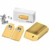 MODOU Couteau Lame Titane 30pièces, Lame Robot Tondeuse à Gazon Avec Vis, Convient Aux Lames Tondeuse Robot De Différentes Marques Et Modèles, Pièces Et Accessoires Tondeuses à Gazon.