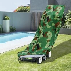Housse De Protection Imperméable Et Anti-poussière En Tissu Oxford Avec Cordon De Serrage Pour Tondeuses à Gazon,Starlight -France Tondeuse Soldes Boutique 54705424 3