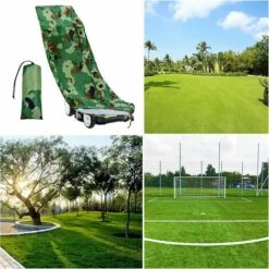 Housse De Protection Imperméable Et Anti-poussière En Tissu Oxford Avec Cordon De Serrage Pour Tondeuses à Gazon,Starlight -France Tondeuse Soldes Boutique 54705424 5