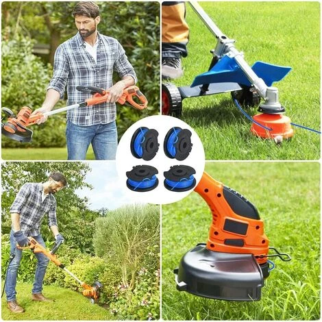 4 Bobines De Fil Triomphe Pour Débroussailleuse Bobine De Rechange Pour Coupe-bordure En Nylon Bobine Fil Coupe Bordure Bobine De Remplacement à Alimentation Automatique Pour Tondeuse à Gazon 7 4 Bobines De Fil Triomphe Pour Débroussailleuse Bobine De Rechange Pour Coupe-bordure En Nylon Bobine Fil Coupe Bordure Bobine De Remplacement à Alimentation Automatique Pour Tondeuse à Gazon – Image 5