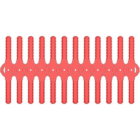 REGALOS Les Lames De La Tête Du Coupe-bordures à Fil Remplacent, 24 Lames En Plastique Pour PC De Rechange Pour Tondeuse à Gazon à Batterie 4 REGALOS Les Lames De La Tête Du Coupe-bordures à Fil Remplacent, 24 Lames En Plastique Pour PC De Rechange Pour Tondeuse à Gazon à Batterie – Image 2