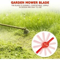 REGALOS Les Lames De La Tête Du Coupe-bordures à Fil Remplacent, 24 Lames En Plastique Pour PC De Rechange Pour Tondeuse à Gazon à Batterie 9 REGALOS Les Lames De La Tête Du Coupe-bordures à Fil Remplacent, 24 Lames En Plastique Pour PC De Rechange Pour Tondeuse à Gazon à Batterie -France Tondeuse Soldes Boutique 54959945 3